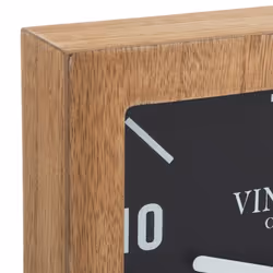 Pendule à poser Silence en panneau de bois MDF