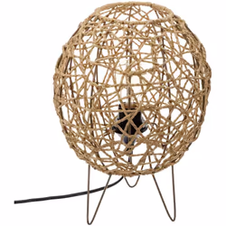 Vous recherchez une lampe d'appoint en matériau naturel ? La lampe "Raahe" Atmosphera est idéale pour un style bohème ou exot ...
