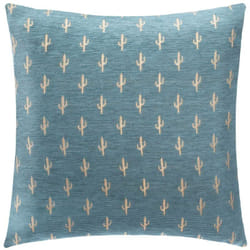 Atmosphera - Housse de coussin Chiara bleu 40x40cm créateur d'intérieur