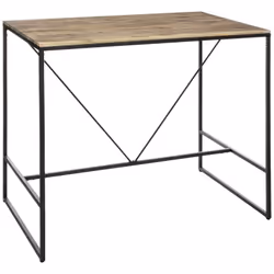 Envie de vous créer un intérieur raffiné et sophistiqué ? La table à manger de bar "Edena" Atmosphera vous fera craquer. Un c ...