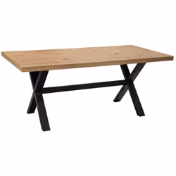 Description générale La table à manger Steja d'Atmosphera est parfaite pour accueillir vos convives avec élégance. Avec ses d ...