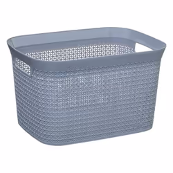 5five - panier en plastique 25l scandinave gris