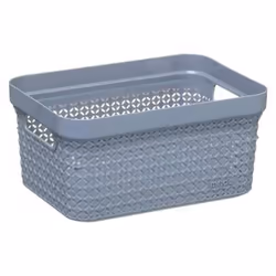 Panier de Rangement Scandi 17L Gris