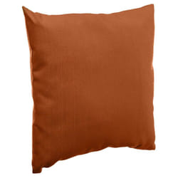 Coussin déco d extérieur Korai terracotta 40x40cm en polyester - Hespéride