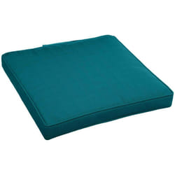 Hesperide - Galette de chaise de jardin Bleu Canard - 40 x 40 cm - Hespéride