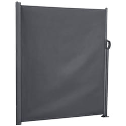 Hesperide - Paravent rétractable de terrasse Antao graphite - 3 x 1,80 m - Hespéride