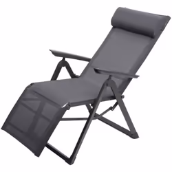 Craquez pour le fauteuil de jardin inclinable "DECIMA" Hespéride et offrez-vous un modèle de confort pour les beaux jours ! U ...
