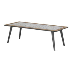 Hesperide 165267 table de jardin Graphite Forme rectangulaire