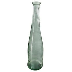 Vase Long Verre Recyclé Kaki