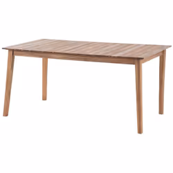 Description générale Apportez une touche d'exotisme à votre terrasse avec la table de jardin Tiwi en acacia massif. Élégante ...