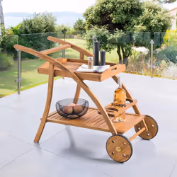 Vous avez besoin d'une desserte roulante pour apporter vos plats à table ? La desserte "TIWI" Hespéride est faite pour vous ! ...