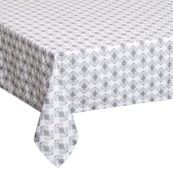 Nappe anti-tache Hindi gris 140x240cm Atmosphera créateur d'intérieur