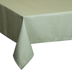 Nappe rectangulaire etnik, 140 x 240 cm, jaune