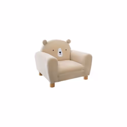 Description générale Ce magnifique fauteuil pour enfant avec oreilles d'ours beige d'Atmosphera apporte une touche chaleureus ...