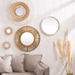 Miroir en Bambou Ina