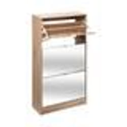 5five - meuble range-chaussures 3 tiroirs avec miroir