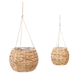 Set de 2 Pots Suspendus Beige