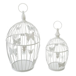 Set x 2 Cage en Métal