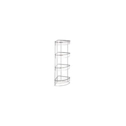 Desserte salle de bain - L 225 x l 225 x H 78 cm - Argent