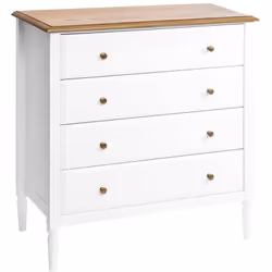 Description générale La commode 4 tiroirs Solen de la marque Atmosphera allie élégance et fonctionnalité. Avec son design épu ...