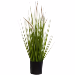 Description générale La plante artificielle 'cat tails' d'Atmosphera est une magnifique addition à votre décoration intérieur ...