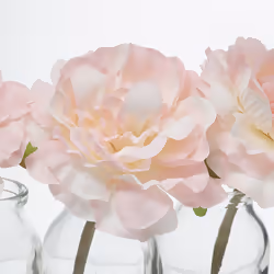 Composition Florale Artificielle  Tube  23cm Rose