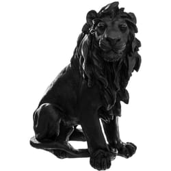 Atmosphera - Statuette lion résine H31,5cm créateur d'intérieur