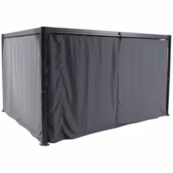 Description générale Ces rideaux en polyester pour la tonnelle de jardin Belize de la marque Hespéride sont conçus pour offri ...