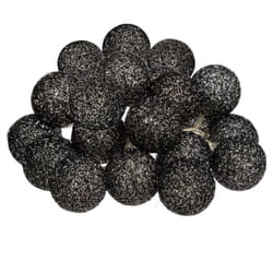 Atmosphera - Guirlande led secteur noir L435cm créateur d'intérieur
