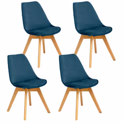 Cette chaise en velours sera très agréable dans votre salle à manger. Ces chaises aux lignes rondes simples s'adapteront bien ...