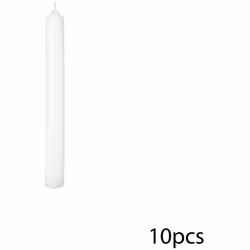 Très pratique pour équiper vos bougeoirs, le lot de 10 bougies bâtons* Atmosphera trouvera naturellement sa place dans un int ...