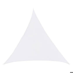Voile d'ombrage triangulaire 2 x 2 x 2 m Curacao - Blanc - Hespéride