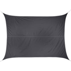 Voile d'ombrage rectangulaire 2 x 3 m Curacao - Gris - Hespéride