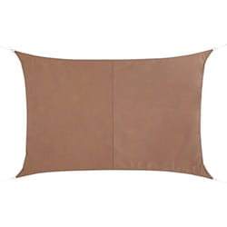 Hesperide - Voile d ombrage rectangulaire Curacao taupe 3x2m en polyester - Hespéride