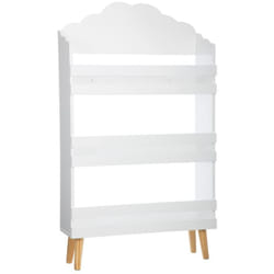 Atmosphera - Bibliothèque Enfant En Bois Nuage Blanc For Kids