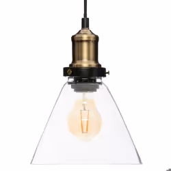 Suspension en verre conique Alak Esprit Récup - Atmosphera