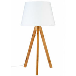 Lampe - Bahi - Blanc- h 55 cm - Livraison gratuite