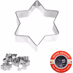 Pack 8 couteaux pour cookies. . . . Indice de Protection IP : IP20 Certification : CE Garantie : 2 ans Rechargeable : Non Dis ...
