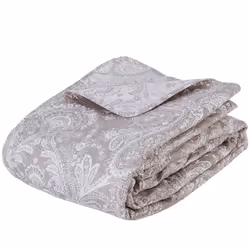 Dessus de lit lin "Marie" 240x260 + 2 têtes d''oreillers lin 60x60