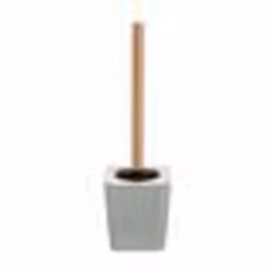 5five - brosse wc en bambou naturéo blanc