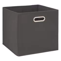 5five - panier tissu 31x31cm mix n  modul gris