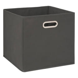 5five - panier tissu 31x31cm mix n  modul gris