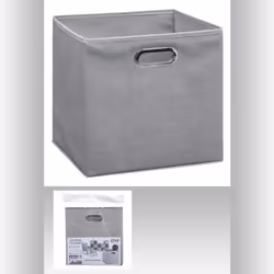 Toilinux 514301 Boîte de rangement Gris