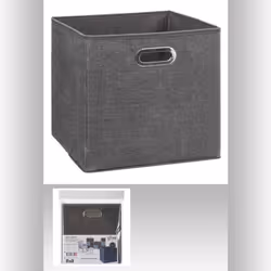 Toilinux 514302 Boîte de rangement Gris
