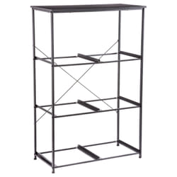 Etagère en métal Mix n' modul - H. 104,5 - Noir