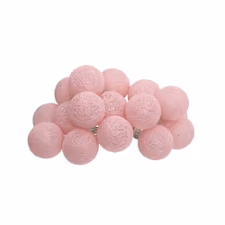 Guirlande lumineuse - Non spécifié - 16 boules - Rose clair - 24m - LED