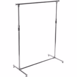 Portant à vêtements "achille" inox - 5 five simply smart. Couleur : Inox. Matière principale : Acier_inoxydable. Longueur : 1 ...