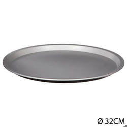 Plaque à pizza - FIVE - 32 cm - Métal anti-adhésif - Compatible lave-vaisselle - Four traditionnel