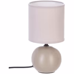 Réveillez votre intérieur avec une note vitaminée et rafraîchissante grâce à la lampe boule en céramique "Timeo" Atmosphera.  ...