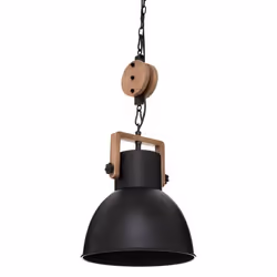 Suspension Métal Silas D23 Noir - ATMOSPHERA